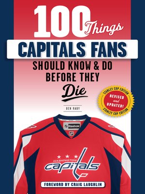 cover image of 100 Things Capitals Fans Should Know &amp; Do Before They Die